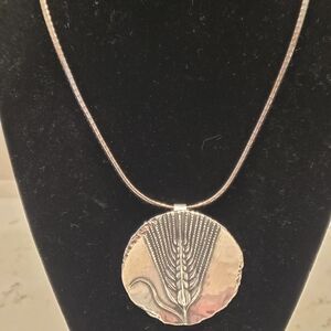 Silver Pendant Necklace